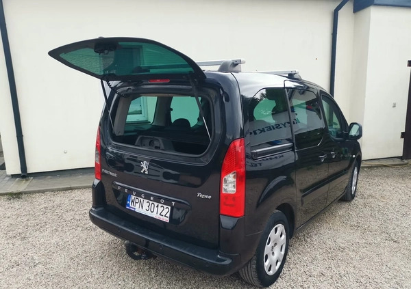 Peugeot Partner cena 23900 przebieg: 203940, rok produkcji 2010 z Giżycko małe 407